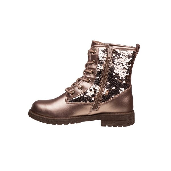 rose gold boots girls