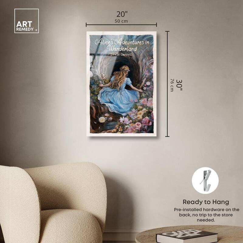 Alice Classic Acrylic by Art Remedy, Ready to Hang