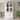 Roomfitters 71" Pantry Cabinet with Arched Top & Glass Doors, 4-Door Storage Hutch with Adjustable Shelves for Kitchen