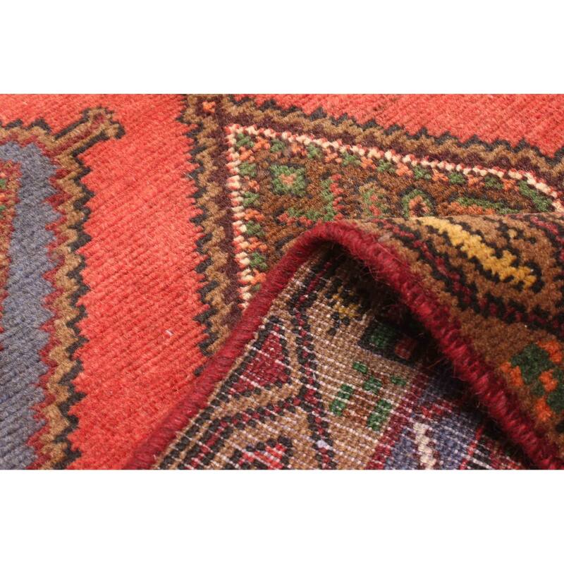 ECARPETGALLERY Hand-knotted Konya Anatolian Red Wool Rug - 2'4 x 8'4