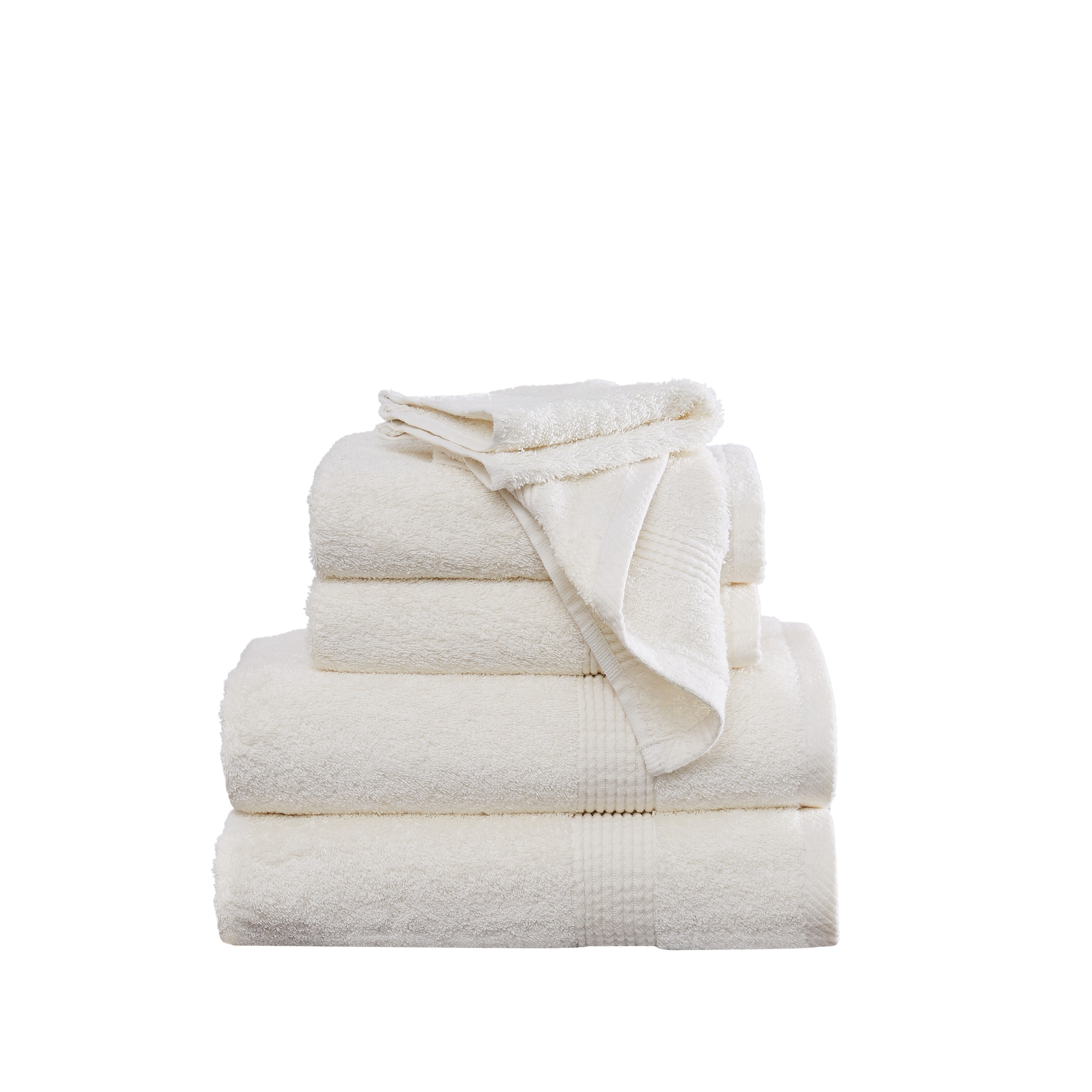 Truly Calm Antimicrobial 6 Piece Towel Set - Towel Set