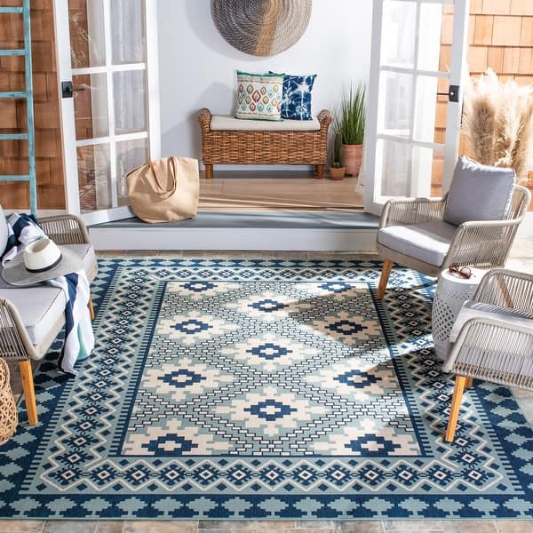 slide 2 of 81, SAFAVIEH Veranda Eyvor Indoor/ Outdoor Waterproof Patio Backyard Rug