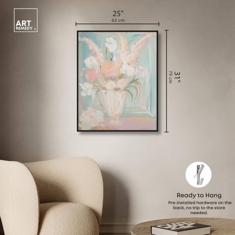 Still Life in Soft Hues II Canvas by Art Remedy