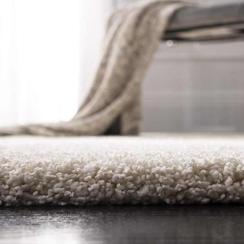 Classic Rectangular Area Rug - 8x10 Handmade Low Pile - Living Room Bedroom Decor - 120 x 96