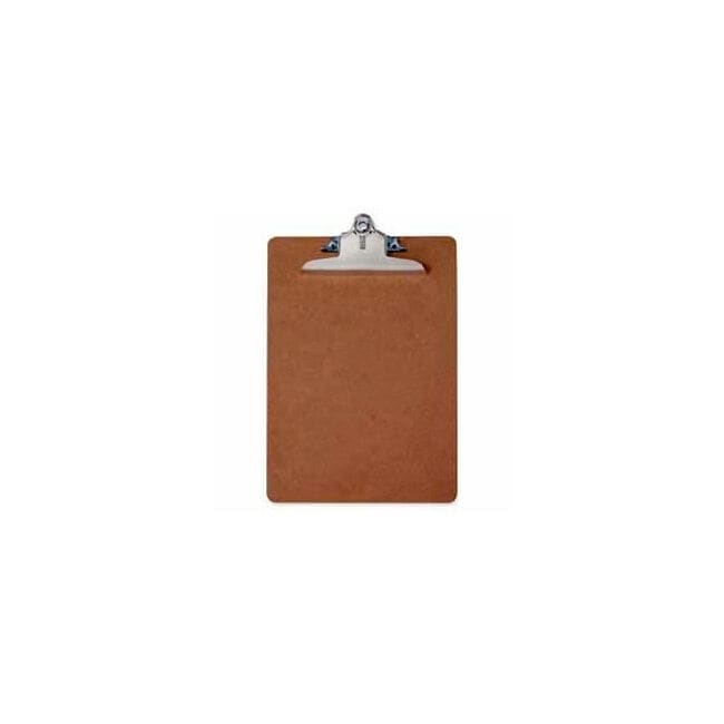 Saunders Recycled Hardboard Clipboard, Letter Size, 8-1/2