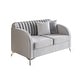 preview thumbnail 7 of 7, CraftPorch Vertical Channel Tufted Velvet Upholstered Sofa