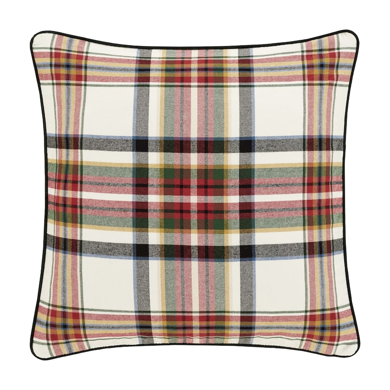 Christopher Plaid Euro Sham