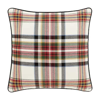 Christopher Plaid Euro Sham