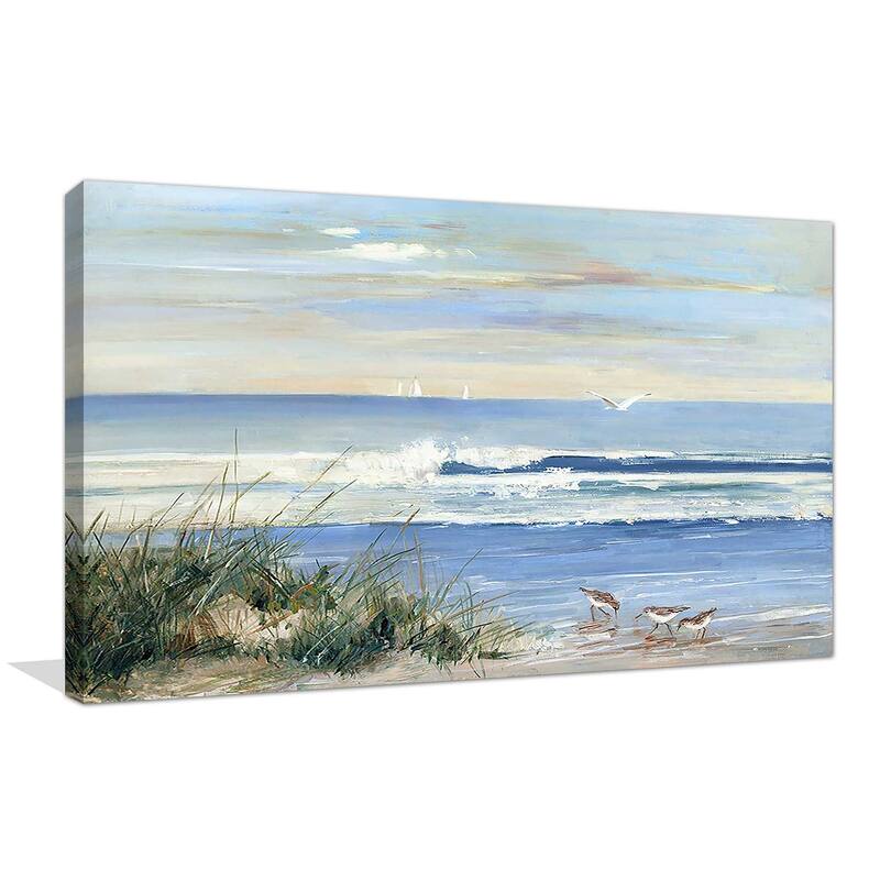 "Beach Combers" Print on Canvas