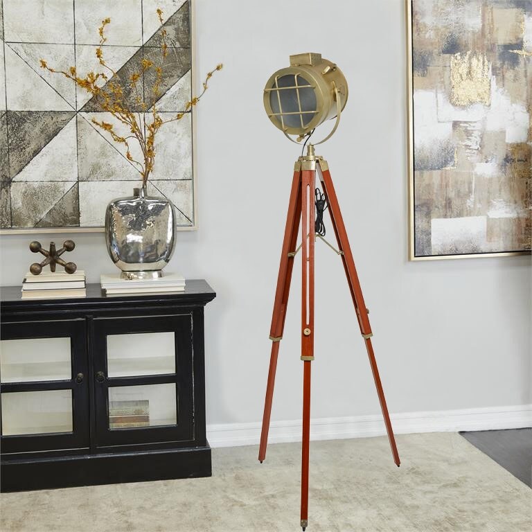 Hollywood Studio 68 inch Director s Spot Light Floor Lamp
