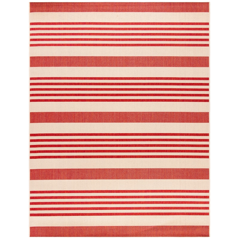 SAFAVIEH Beach House Mecbure Indoor/ Outdoor Waterproof Patio Backyard Rug