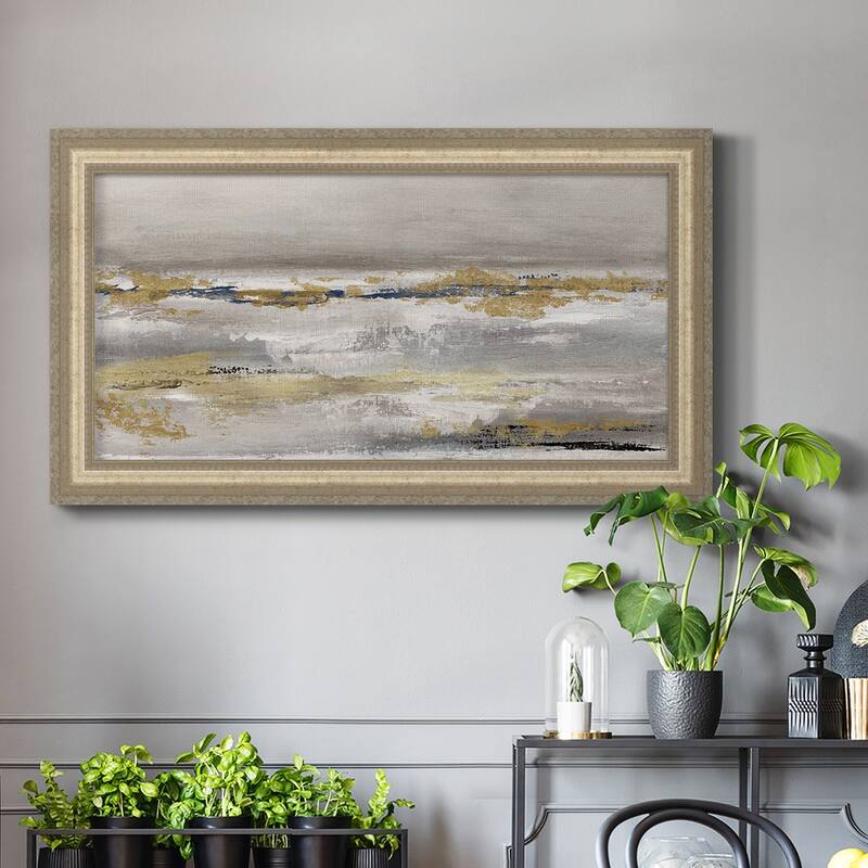 Golden Fog Premium Framed Canvas- Ready to Hang