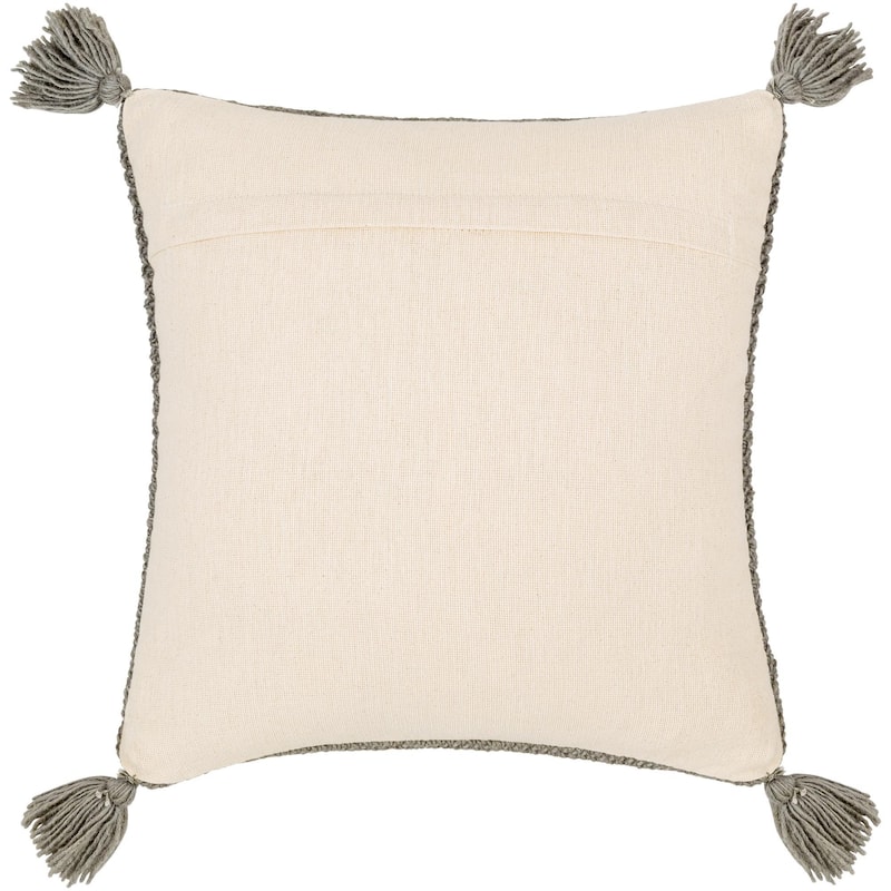 Artistic Weavers Kalae Crochet Pom Throw Pillow with Tassels