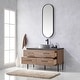 preview thumbnail 8 of 78, Trento Bath Vanity with Sintered Stone Top with Concrete Sink (C)