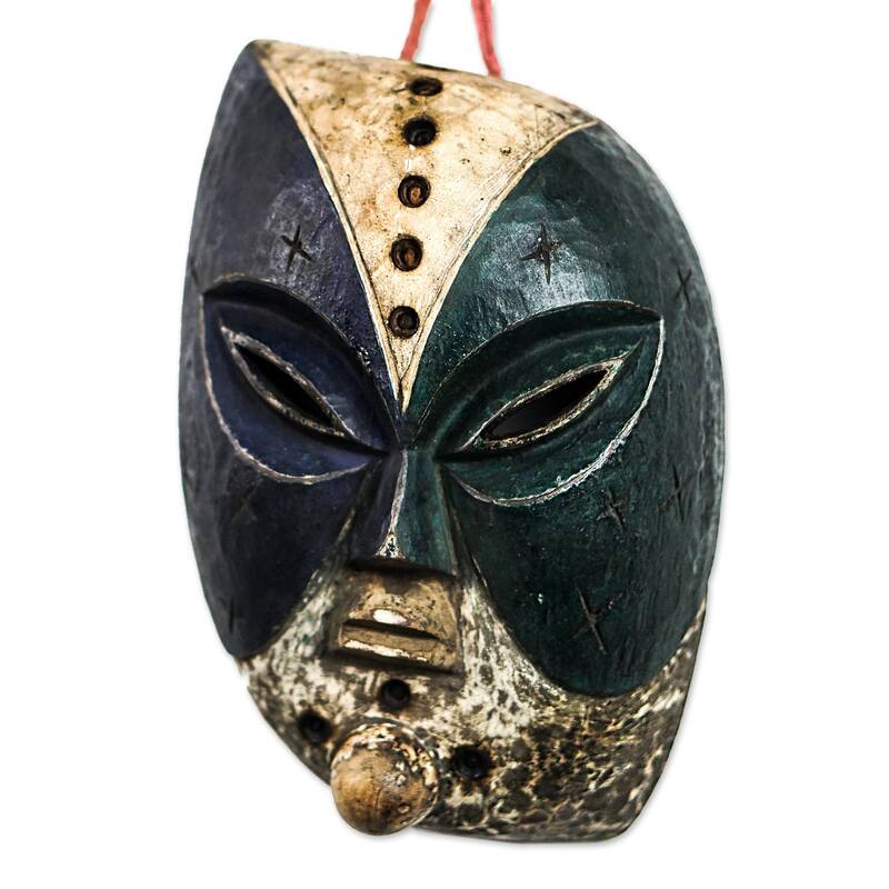 Novica Handmade Guro African Wood Mask