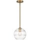 preview thumbnail 2 of 13, Access Lighting Swirl 1 Light Pendant