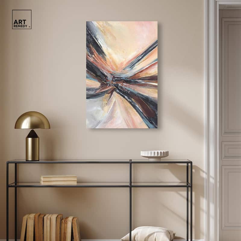 Desert Roads Canvas by Art Remedy, Gallery Wrapped