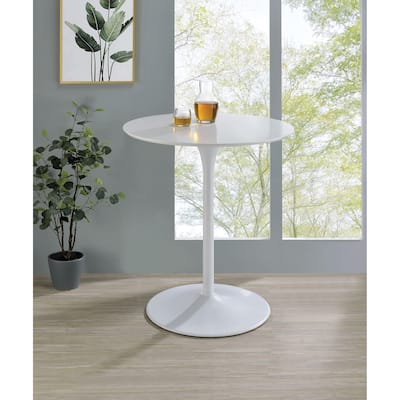 32" Flower Round Counter Height Table