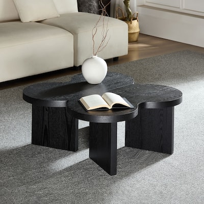 Contemporary Butterfly Design MDF Coffee Table for Living Rooms, Bedrooms, and Offices