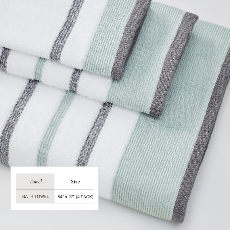 Linery & Co. Luxury Cotton Decorative Towel Set.