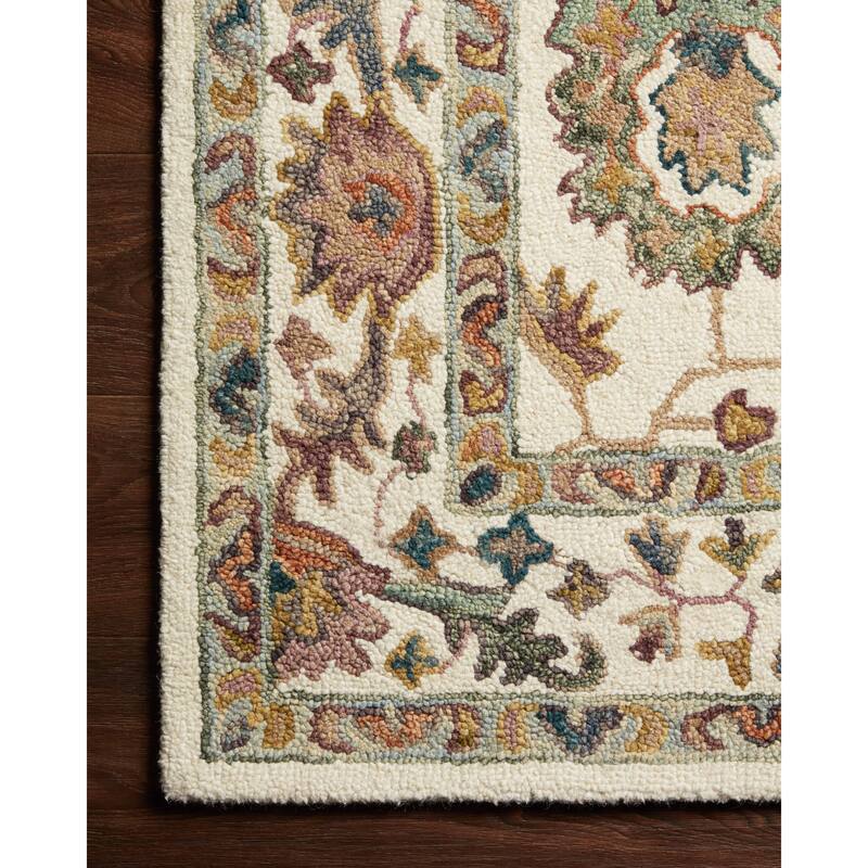 Alexander Home Megan Traditional Floral Area Rug