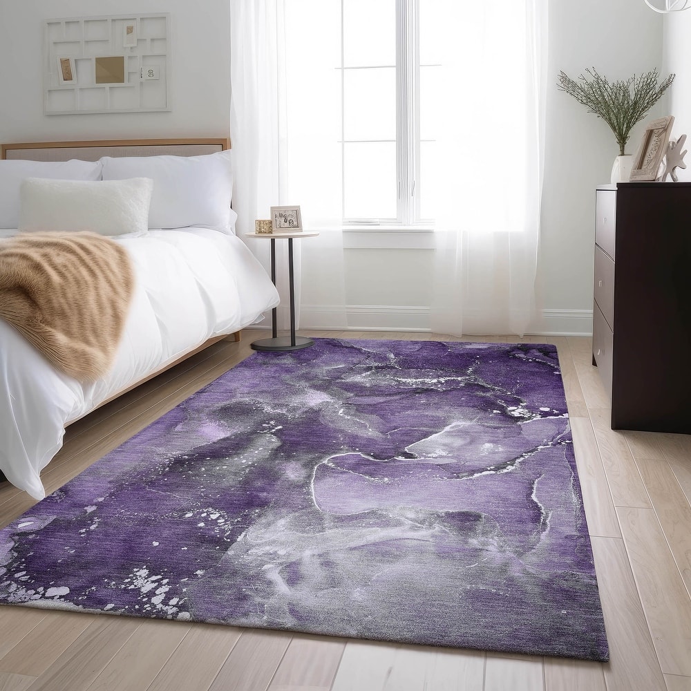 Premium Washable Super Soft Abstract Contemporary Mayfield Rug