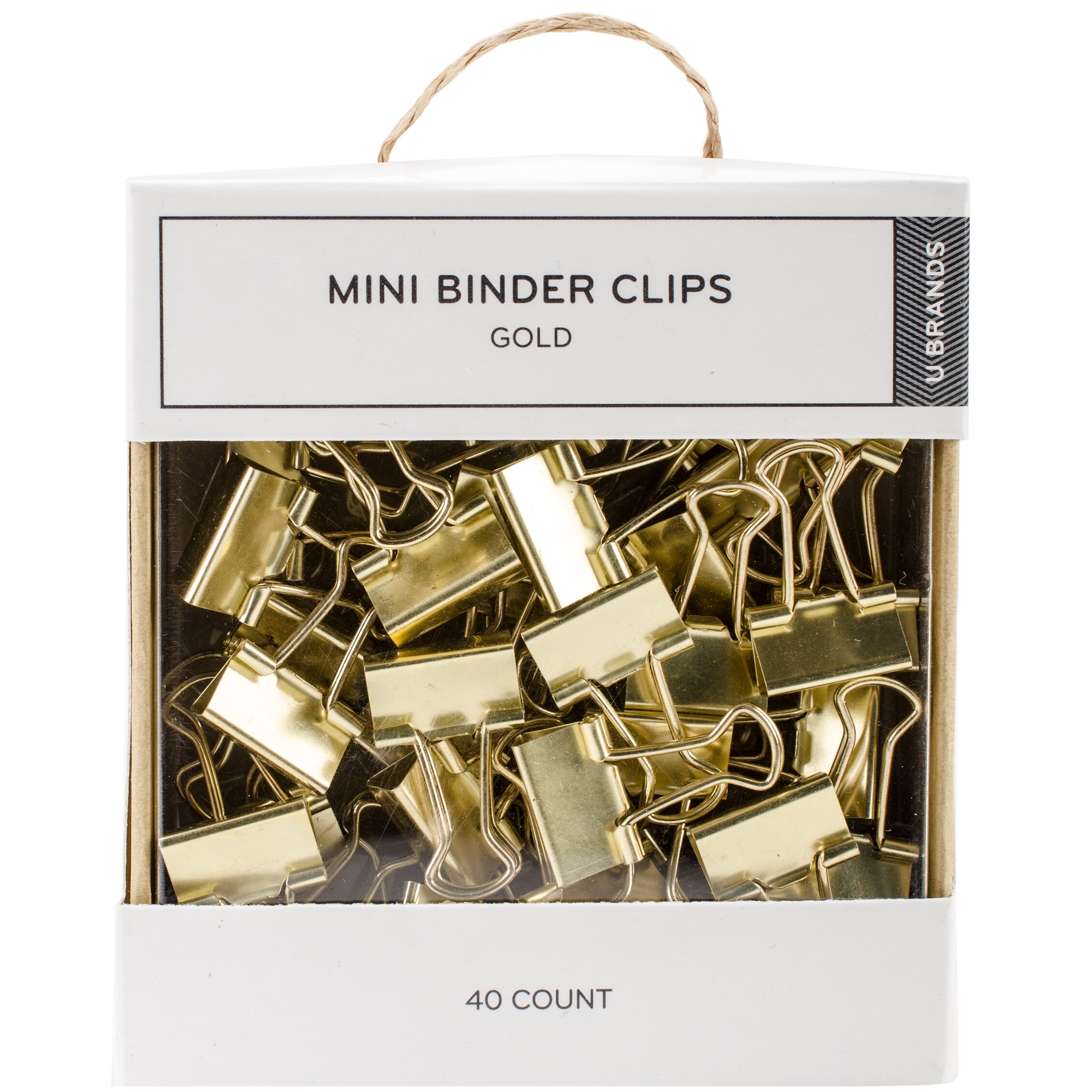 Shop Mini Gold Binder Clips Free Shipping On Orders Over 45 Overstock 27233148