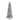 9' Prelit Narrow Flocked Pencil Pine Artificial Christmas Tree