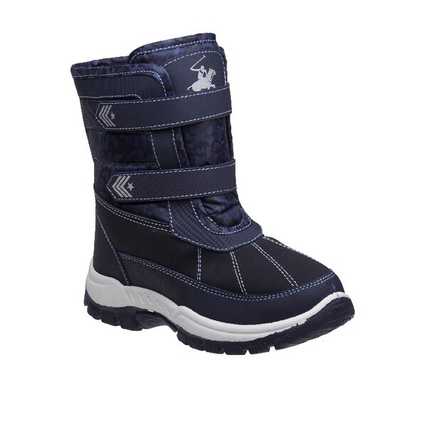 boys navy boots