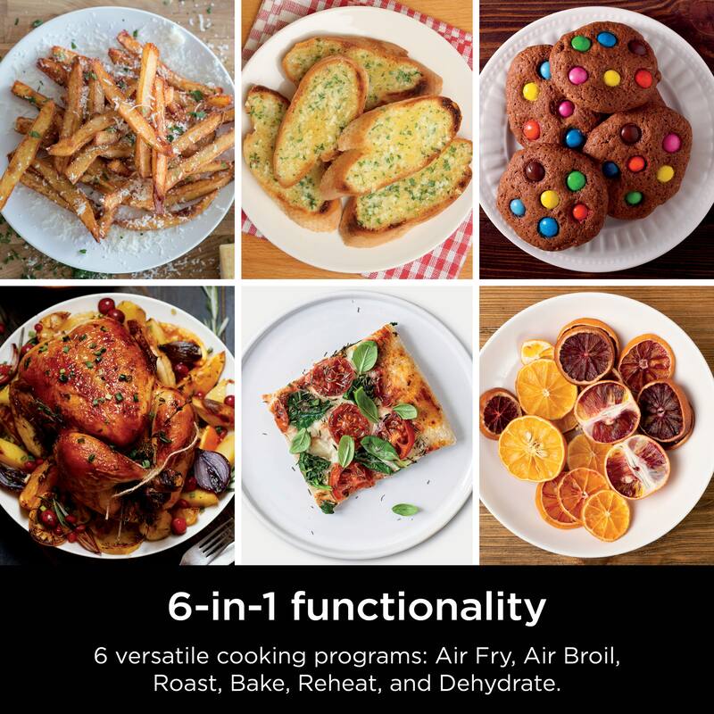 Ninja DoubleStack XL 10 QT, 6-in-1, 2-Basket Air Fryer