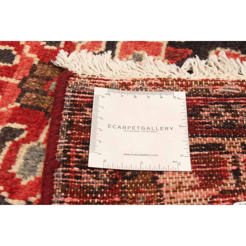 ECARPETGALLERY Hand-knotted Anadol Red Wool Rug - 3'2 x 9'3