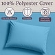 preview thumbnail 5 of 6, Winsor Home Cotton Blend 1200 Thread Count Blue Sheet Set (Twin XL)