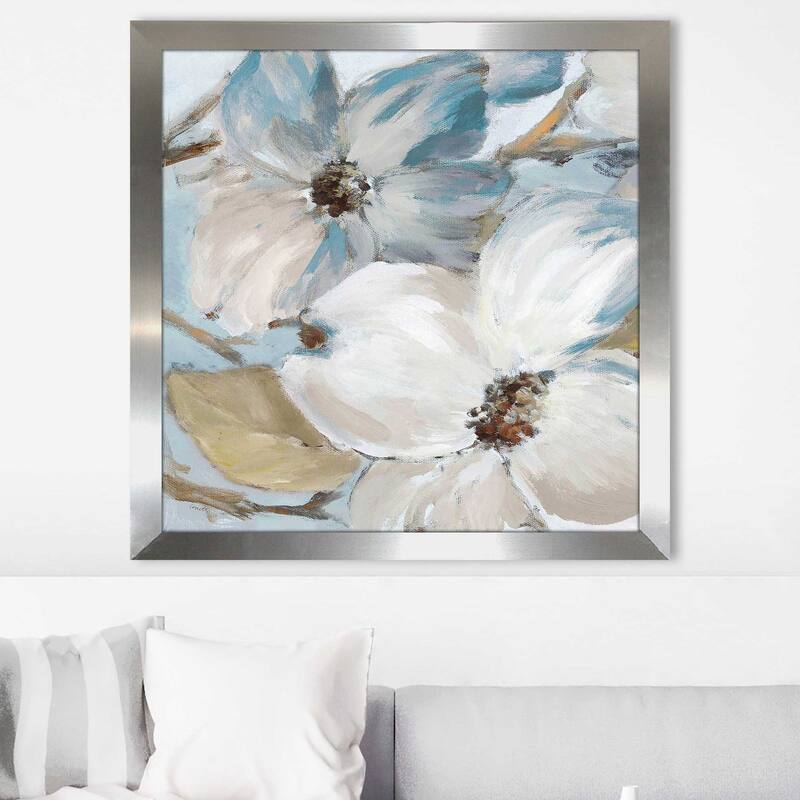 "Neutral Silently Bloom II (Square)" Print on Acrylic