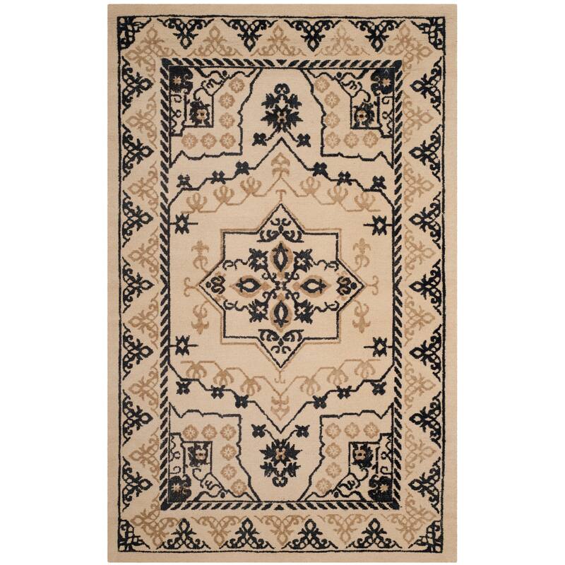 SAFAVIEH Handmade Restoration Vintage Boho Hugrin Oriental Wool Rug
