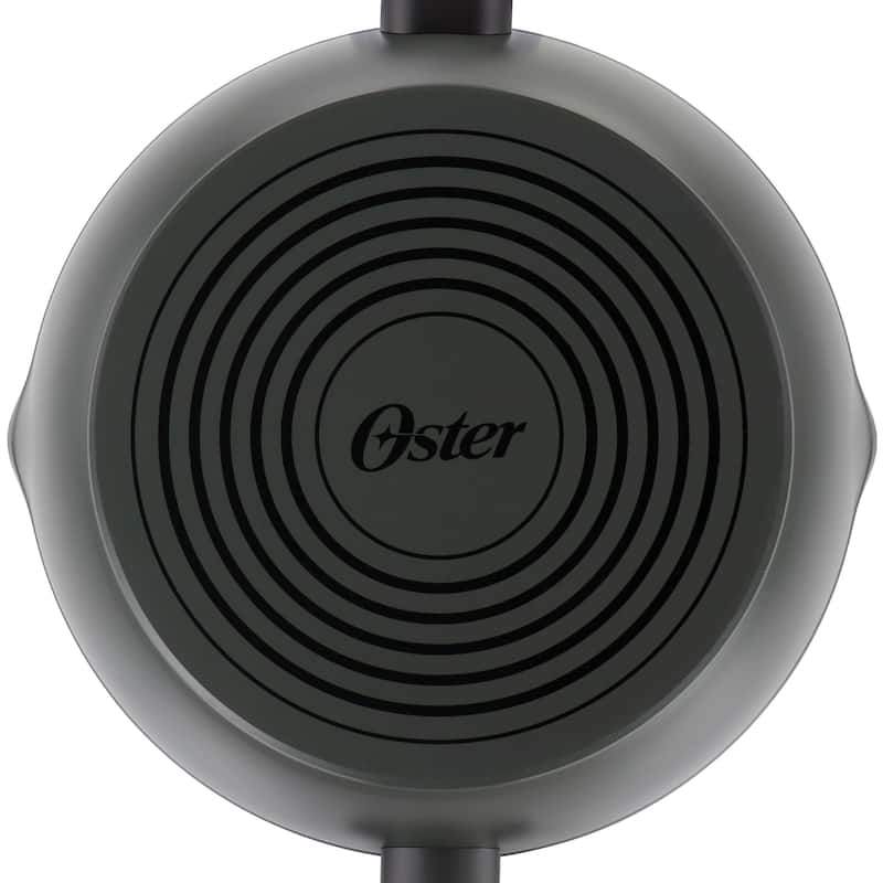 Oster Kingsway 3.9 Quart Aluminum Nonstick Saute Pan in Black