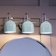 preview thumbnail 1 of 4, Luxury Vinatge Bath Light, 9"H x 24"W, with Farmhouse Style, Polished Chrome, BWP4312 by Urban Ambiance - 24
