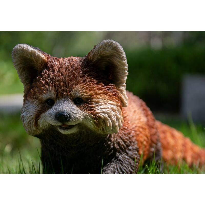 22.75" Walking Panda Cub Outdoor Garden Statue