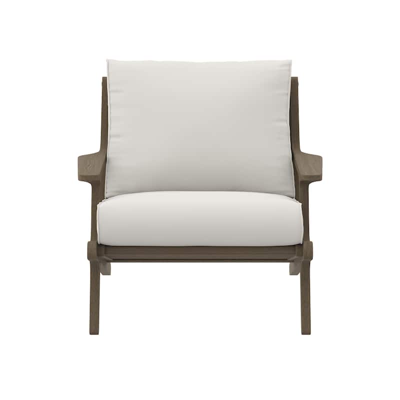 Saratoga Outdoor Patio Teak Wood Armchair