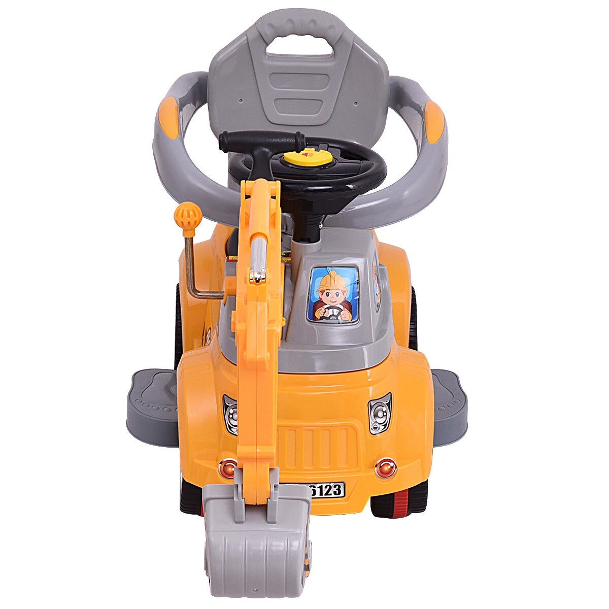 remote control ride on digger
