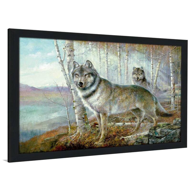 "Soul Mates" by Ruane Manning Print on Acrylic.