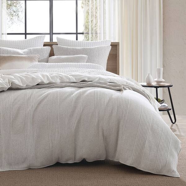 DKNY PURE Ribbed Jersey Comforter Set