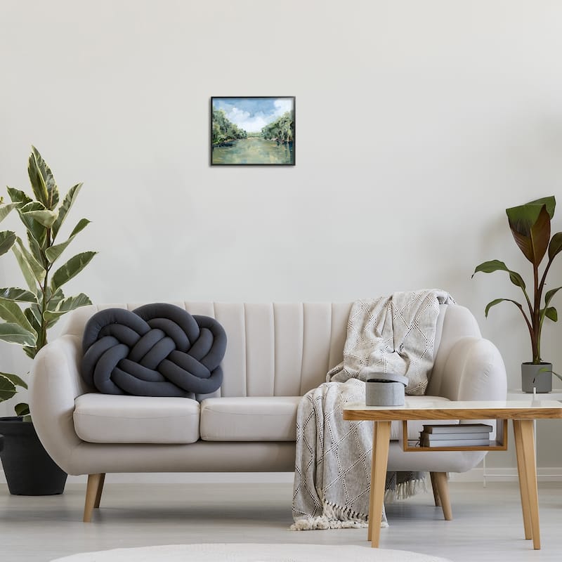 Stupell Serene Reflective Nature Framed Giclee Art Design By Meredith Howse