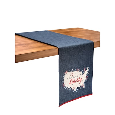 13" x 72" Liberty July 4th Table Runner