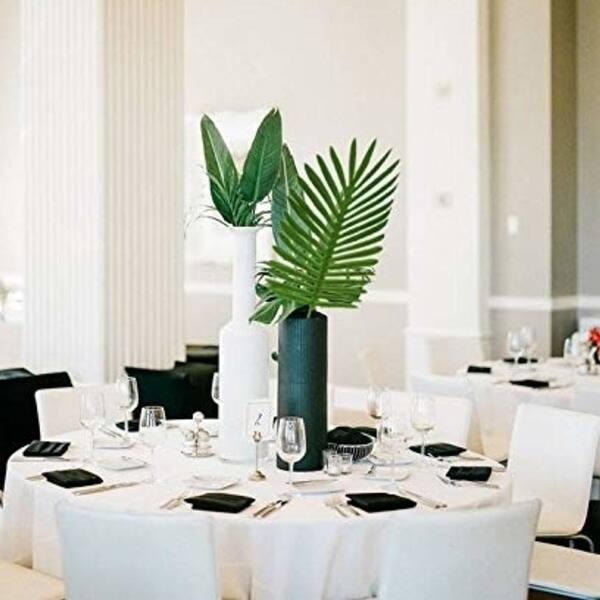 Shop Soyee 24pcs Tropical Palm Leaves And 12pcs Artificial Stem
