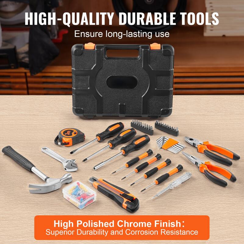 Tool Kit for Home Maintenance, DIY Projects, and Automotive Repair
