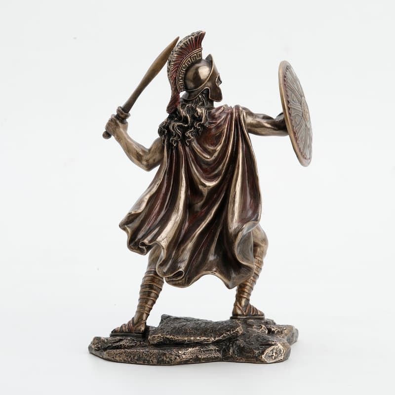 8.07" H THESEUS GREEK HERO OF ATHENS Cold Cast Bronze - 3.74"x5.91"x8.07"