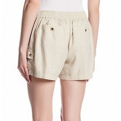 womens beige cargo shorts