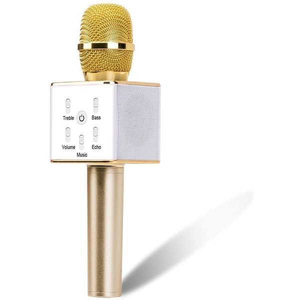 KANSTAR Portable Wireless Karaoke Microphone with Bluetooth Speaker