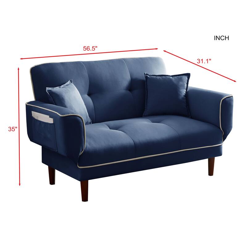 RELAX lounge SOFA BED SLEEPER with 2 pillows