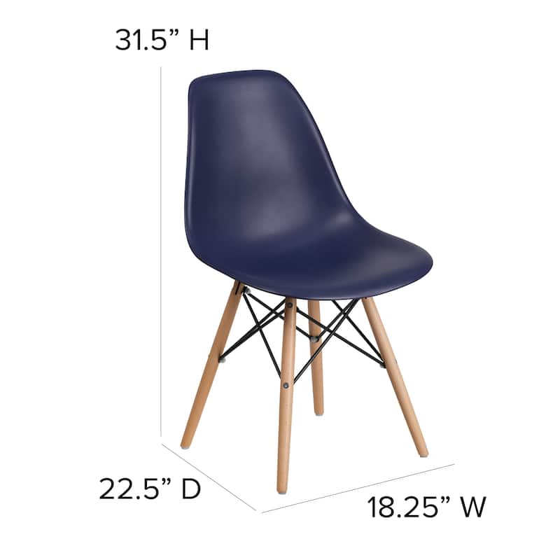Mid-century Modern Eiffel Chair (Set of 2)